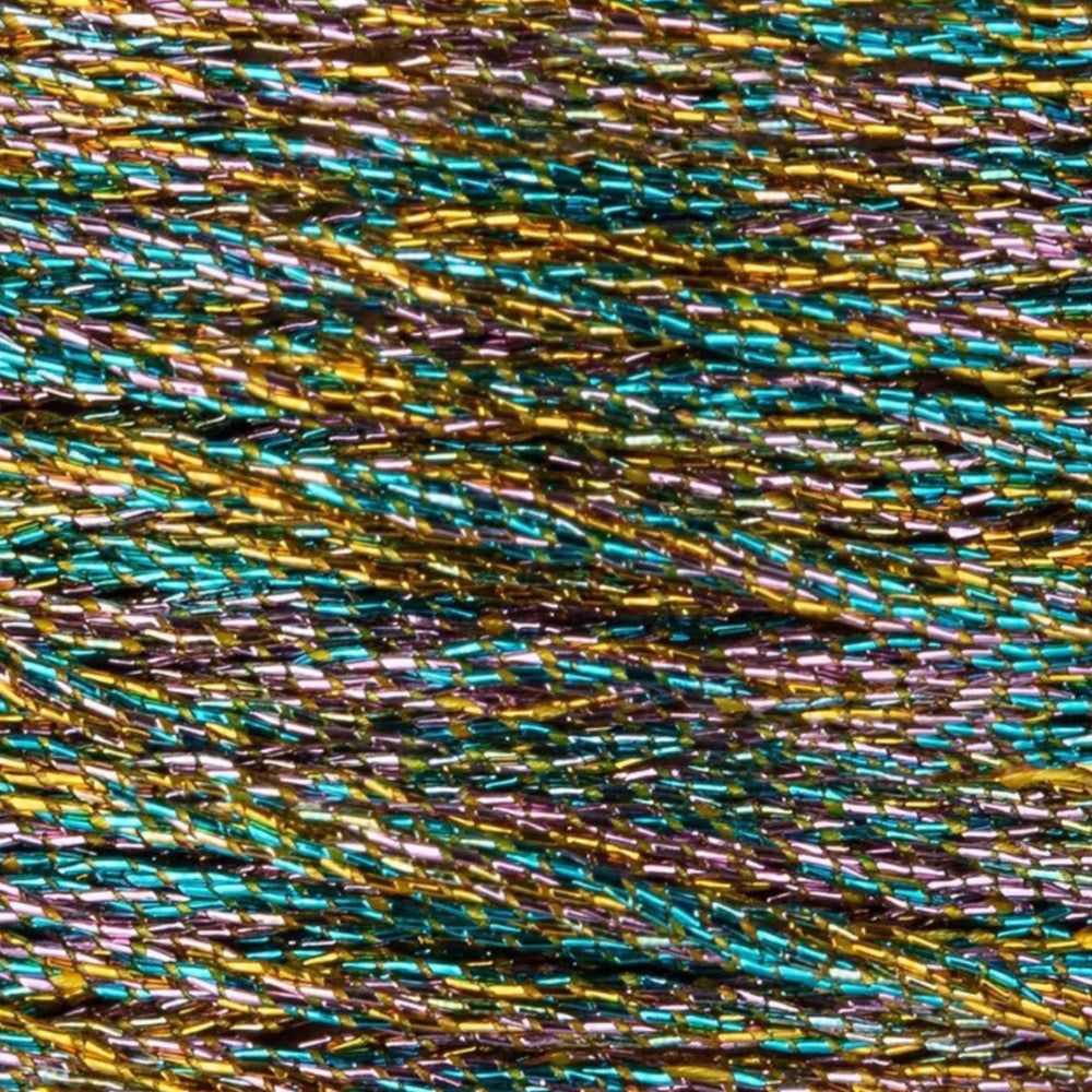 DMC Light Effects Embroidery Floss, 6 - Strand Special Thread - Golden Dawn E135 - Honey Bee Stamps