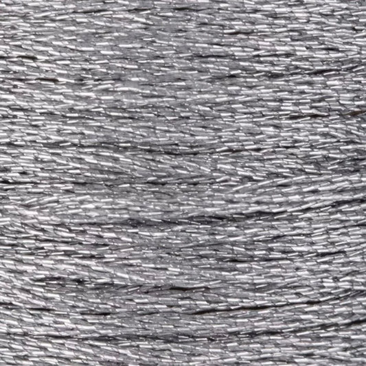 DMC Light Effects Embroidery Floss, 6 - Strand Special Thread - Pewter E415 - Honey Bee Stamps