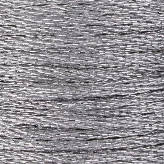 DMC Light Effects Embroidery Floss, 6 - Strand Special Thread - Pewter E415 - Honey Bee Stamps