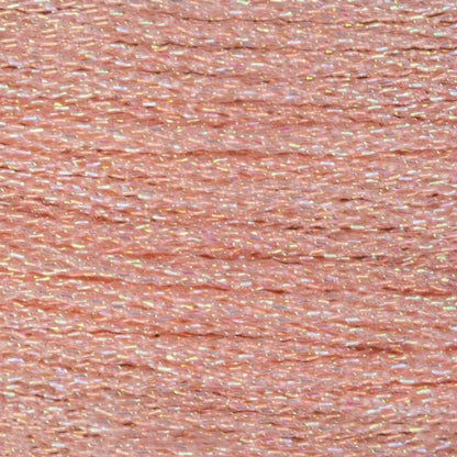 DMC Light Effects Embroidery Floss, 6 - Strand Special Thread - Soft Peach E967 - Honey Bee Stamps