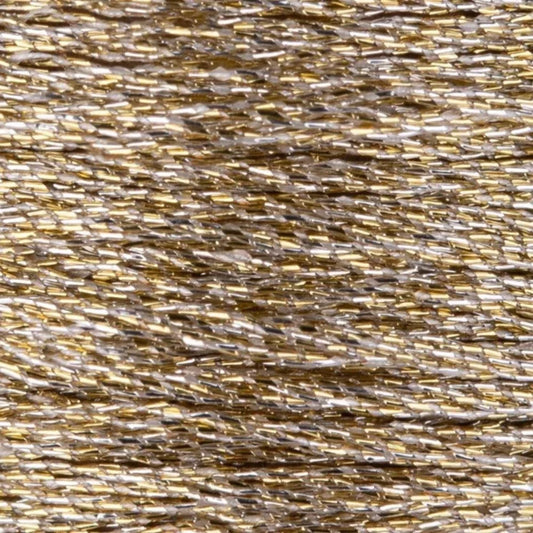 DMC Light Effects Embroidery Floss, 6 - Strand Special Thread - White Gold E677 - Honey Bee Stamps