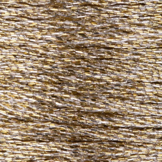 DMC Light Effects Embroidery Floss, 6 - Strand Special Thread - White Gold E677 - Honey Bee Stamps