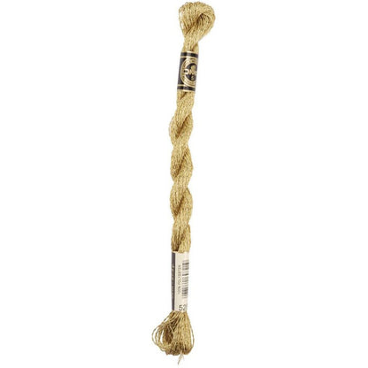 DMC Metallic Pearl Cotton Skein Size 5 27.3yd - Gold - Honey Bee Stamps