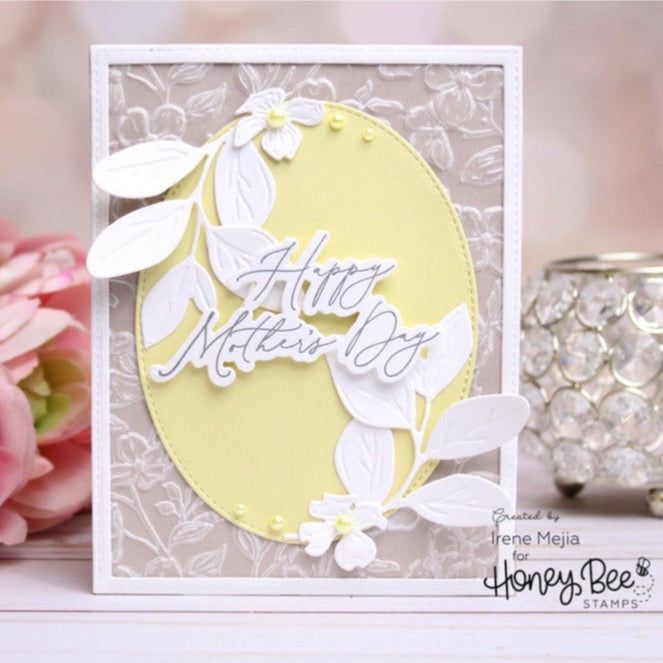 Dogwood Blooms - 3D Embossing Folder - Honey Bee Stamps