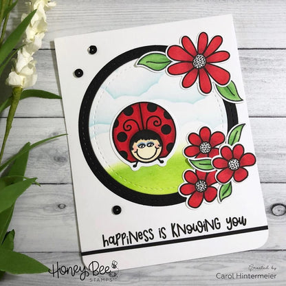 Double Stitched Circles - Honey Cuts - Stand - Alone Dies - Honey Bee Stamps