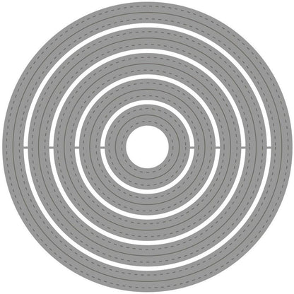 Double Stitched Circles - Honey Cuts - Stand - Alone Dies - Honey Bee Stamps