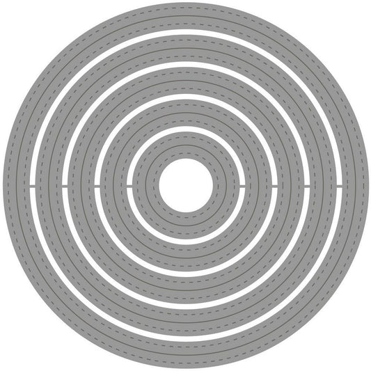 Double Stitched Circles - Honey Cuts - Stand - Alone Dies - Honey Bee Stamps