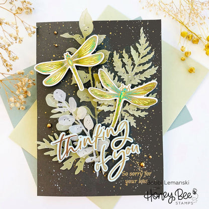 Dragonfly - Honey Cuts - Coordinating Dies - Honey Bee Stamps