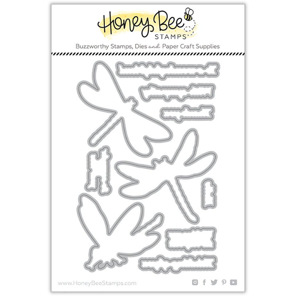 Dragonfly - Honey Cuts - Coordinating Dies - Honey Bee Stamps