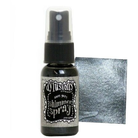 Dylusions Shimmer Spray - Slate Grey - Honey Bee Stamps