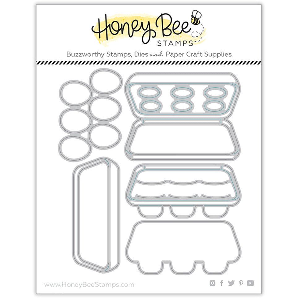 Egg Crate - Honey Cuts - Stand - Alone Dies - Honey Bee Stamps