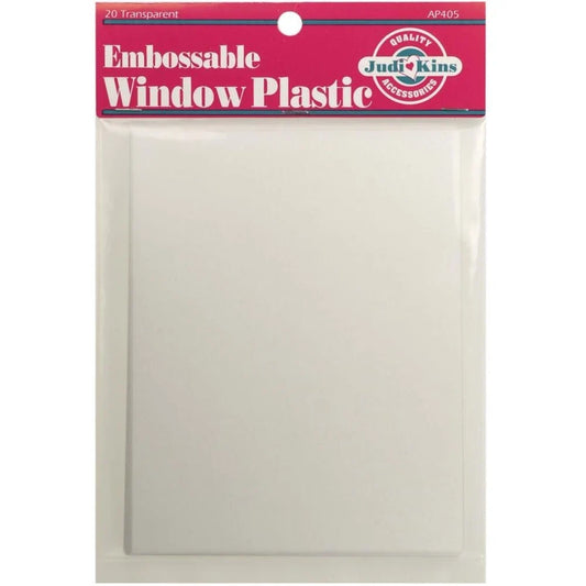 Embossable Window Plastic - 20 Sheets - A2 Sized Heat Resistant Acetate Sheets - Honey Bee Stamps