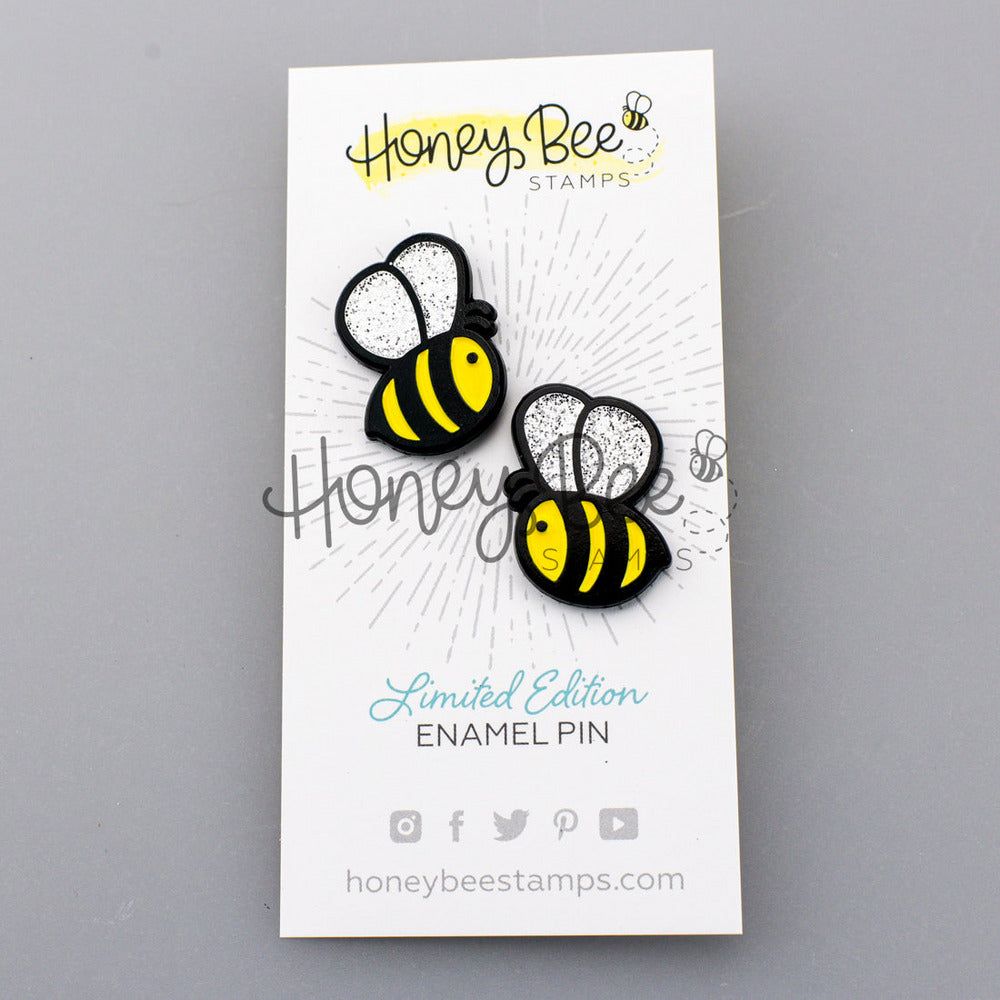 Enamel Honey Bee Pins - Honey Bee Stamps