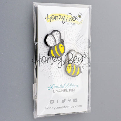 Enamel Honey Bee Pins - Honey Bee Stamps