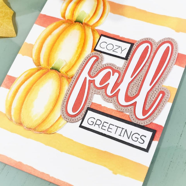 Fall - 4x4 Stamp Set - Honey Bee Stamps
