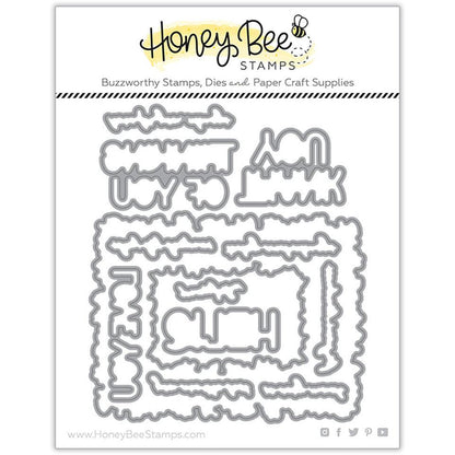 Fall Foliage Frame - Honey Cuts - Coordinating Dies - Honey Bee Stamps