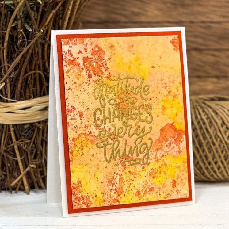 Fall For You - 5x6 Photopolymer Stamp Set - Honey Bee Stamps