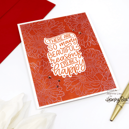 Fall For You - 5x6 Photopolymer Stamp Set - Honey Bee Stamps