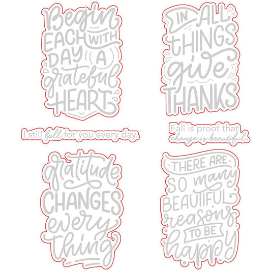 Fall For You - Honey Cuts - Coordinating Dies - Honey Bee Stamps