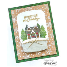Falling Snow Background - 6x6 Stamp Set - Honey Bee Stamps