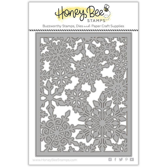 Fancy Flakes Cover Plate - Honey Cuts - Honey Bee Stamps