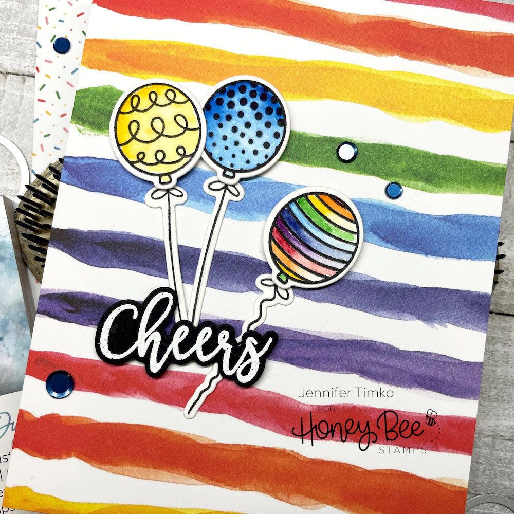 Fancy Frosting - 6x8 Photopolymer Stamp Set - Retiring - Honey Bee Stamps