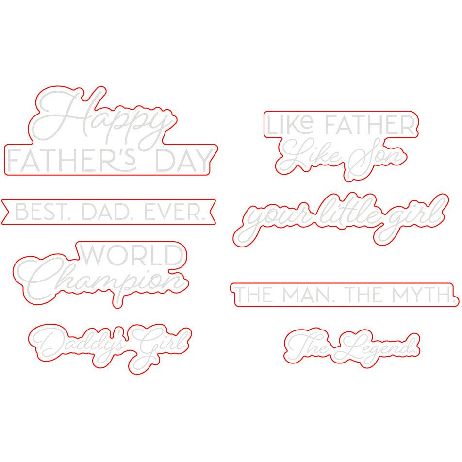 Father's Day - Honey Cuts - Honey Bee Stamps