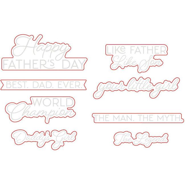 Father's Day - Honey Cuts - Honey Bee Stamps