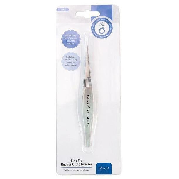 Fine Tip Precision Reverse Craft Tweezer by Tonic Studios - Honey Bee Stamps