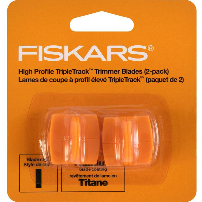 Fiskars Triple Track High-Profile Replacement Blades 2/Pkg - Honey Bee Stamps