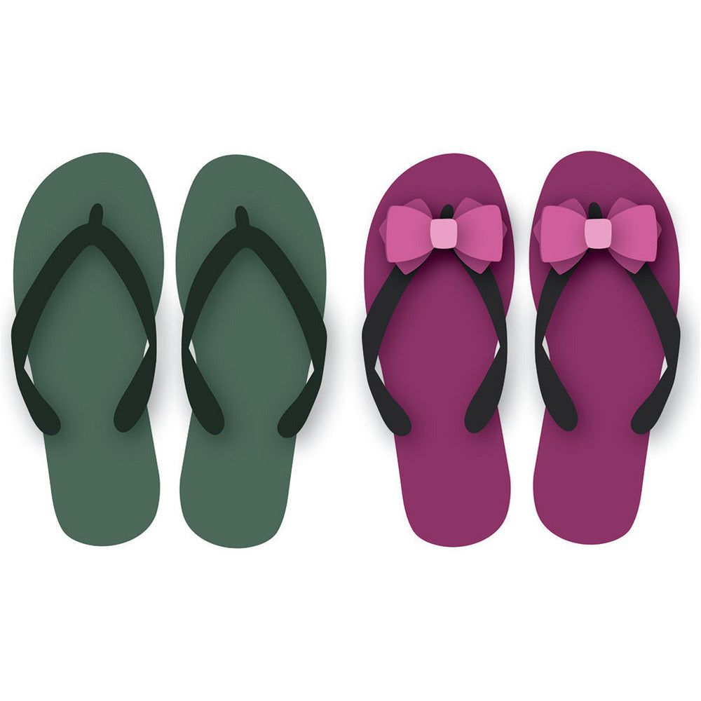 Flip Flop Builder - Honey Cuts - Stand - Alone Dies - Honey Bee Stamps