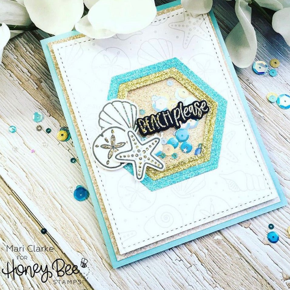 Flippin' Fabulous - 6x6 Photopolymer Stamp Set - Honey Bee Stamps