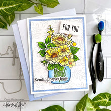Floral Vase - A2 Coordinating Stencil Set of 6 - Honey Bee Stamps
