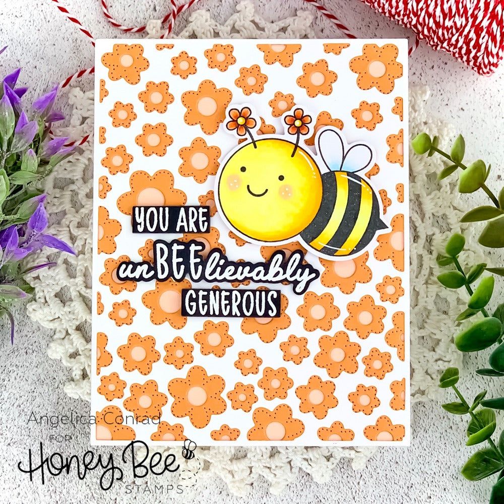 Flower Centers Cover Plate - Honey Cuts - Retiring - Honey Bee Stamps