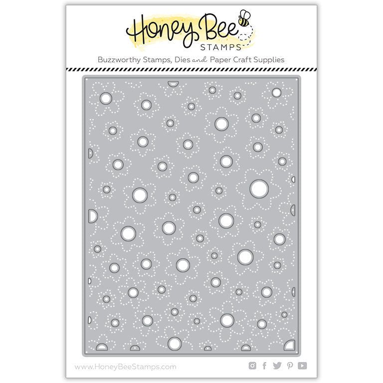 Flower Centers Cover Plate - Honey Cuts - Stand - Alone Dies - Retiring - Honey Bee Stamps