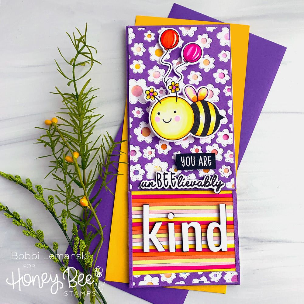 Flower Centers Cover Plate - Honey Cuts - Stand - Alone Dies - Retiring - Honey Bee Stamps