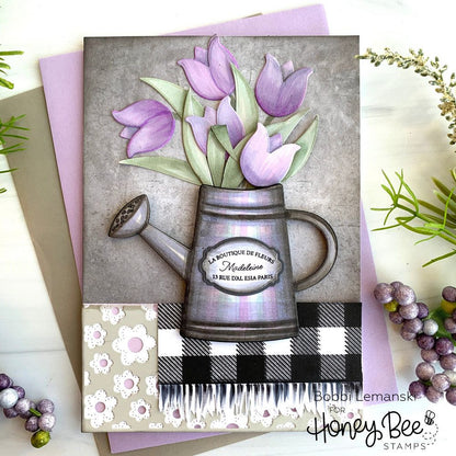 Flower Centers Cover Plate - Honey Cuts - Stand - Alone Dies - Retiring - Honey Bee Stamps