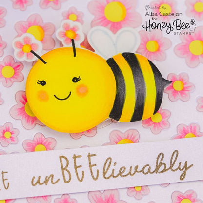 Flower Centers Cover Plate - Honey Cuts - Stand - Alone Dies - Retiring - Honey Bee Stamps