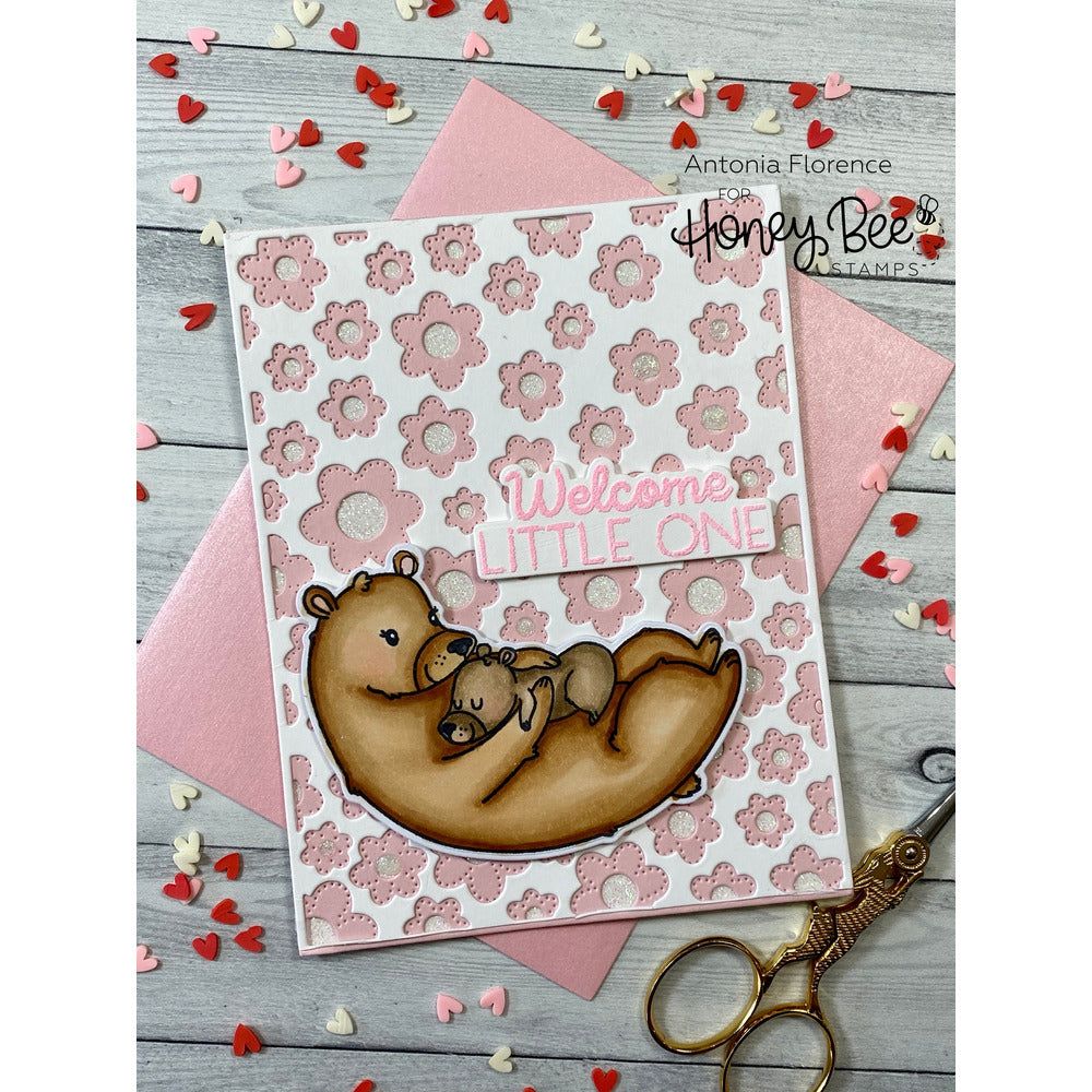 Flower Centers Cover Plate - Honey Cuts - Stand - Alone Dies - Retiring - Honey Bee Stamps