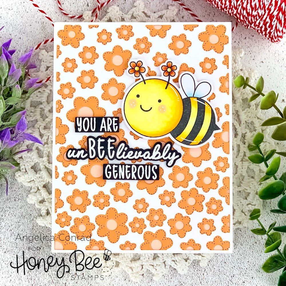 Flower Centers Cover Plate - Honey Cuts - Stand - Alone Dies - Retiring - Honey Bee Stamps