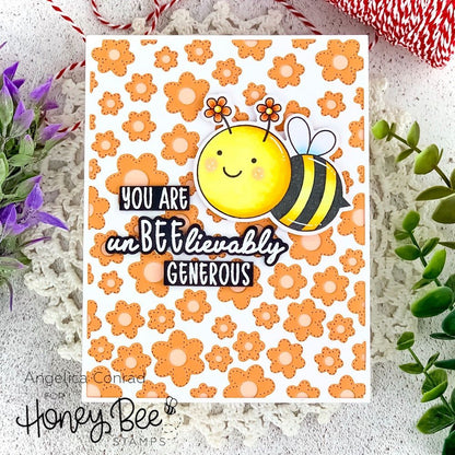 Flower Centers Cover Plate - Honey Cuts - Stand - Alone Dies - Retiring - Honey Bee Stamps