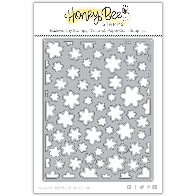 Flower Petal Cover Plate - Honey Cuts - Retiring - Honey Bee Stamps