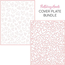 Fluttering Hearts Cover Plate BUNDLE - Honey Cuts - Honey Bee Stamps