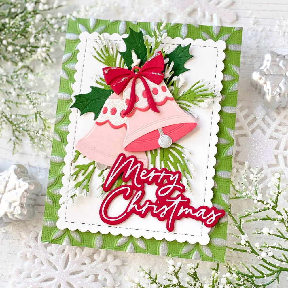 Foil Script: Holiday Hot Foil & Honey Cuts Dies - Retiring - Honey Bee Stamps