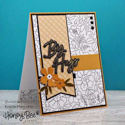 Foil Script: Love Hot Foil, Letter Press and Honey Cuts Dies - Retiring - Honey Bee Stamps