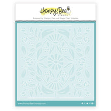 Folk Art Daisy - Set Of 4 Layering Background Stencils - Honey Bee Stamps