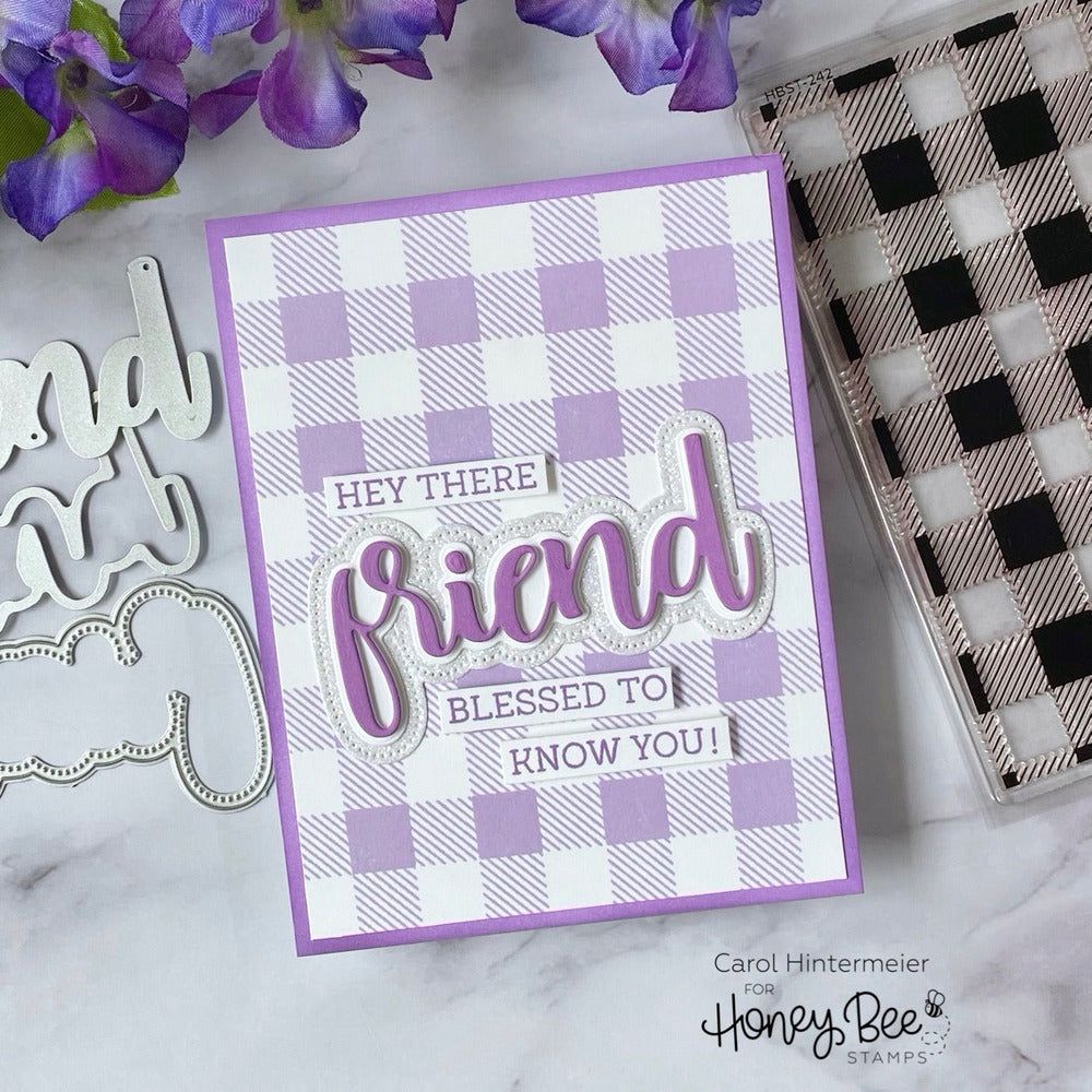 Friend - Honey Cuts - Honey Bee Stamps