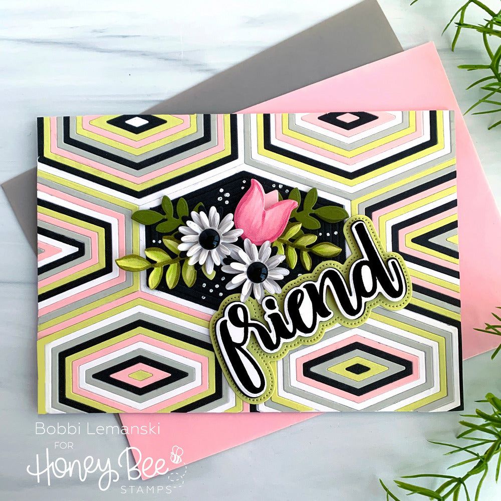 Friend - Honey Cuts - Honey Bee Stamps