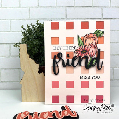 Friend - Honey Cuts - Honey Bee Stamps