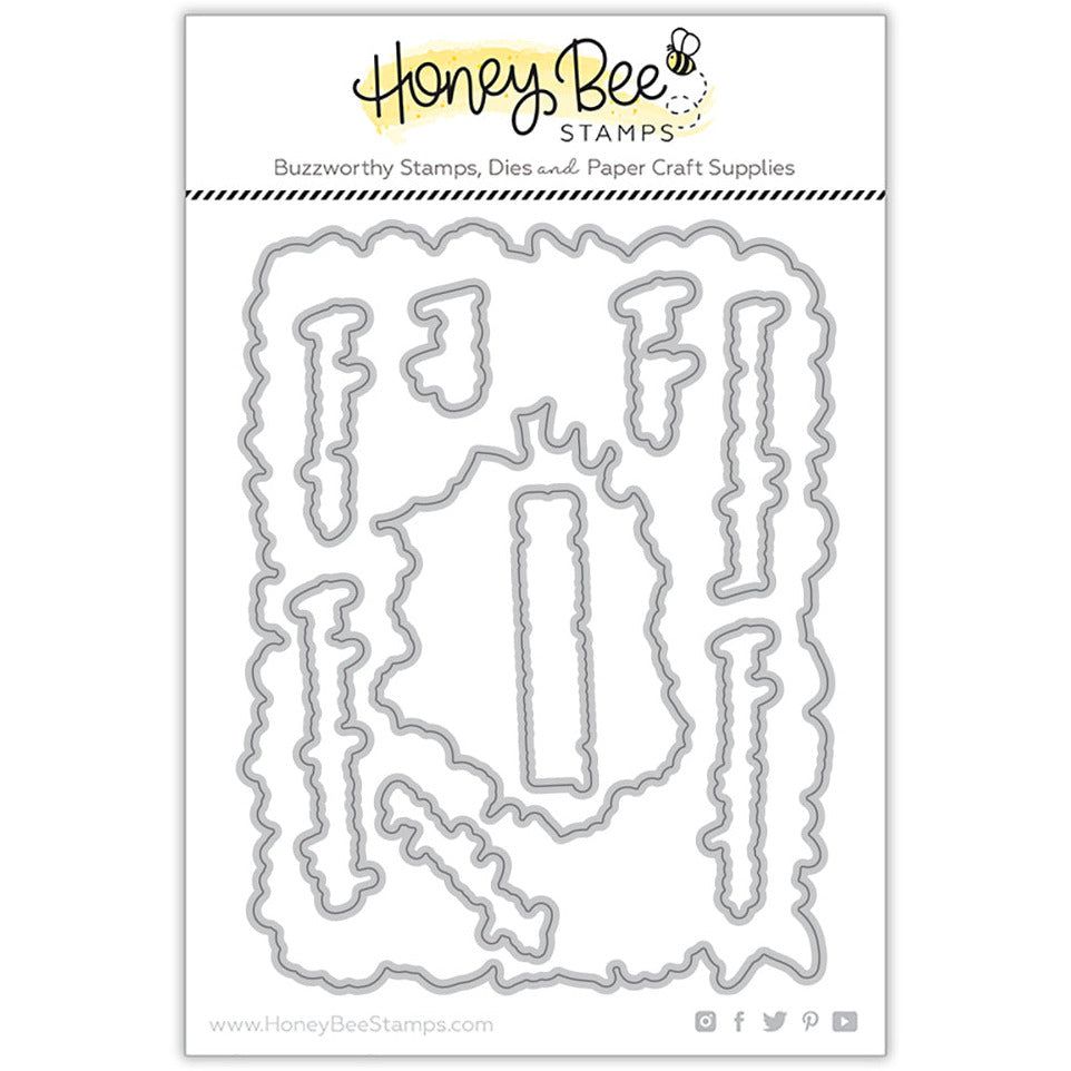 Friendship Frame - Honey Cuts - Coordinating Dies - Honey Bee Stamps